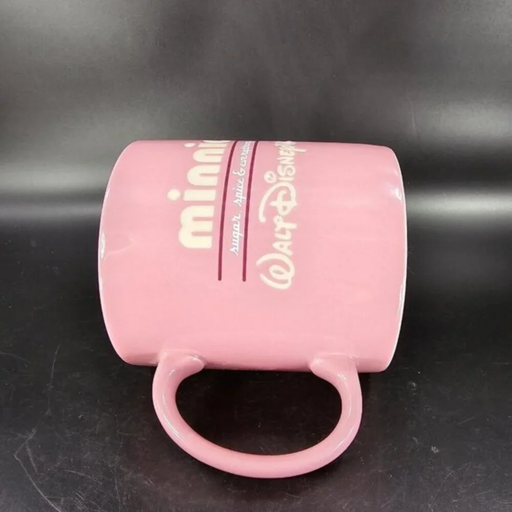 Disney Parks Minnie Mouse Sugar Spice and Everthing Nice‎ Oversized Mug Cup VTG